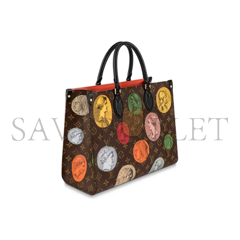 LOUIS VUITTON X FORNASETTI ONTHEGO MM MONOGRAM CAMEO M59245 (35*27*14cm)